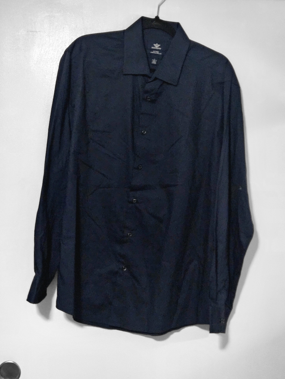 Dockers Fitted Stretch Dress Shirt Size Large (16-16.5 Neck)